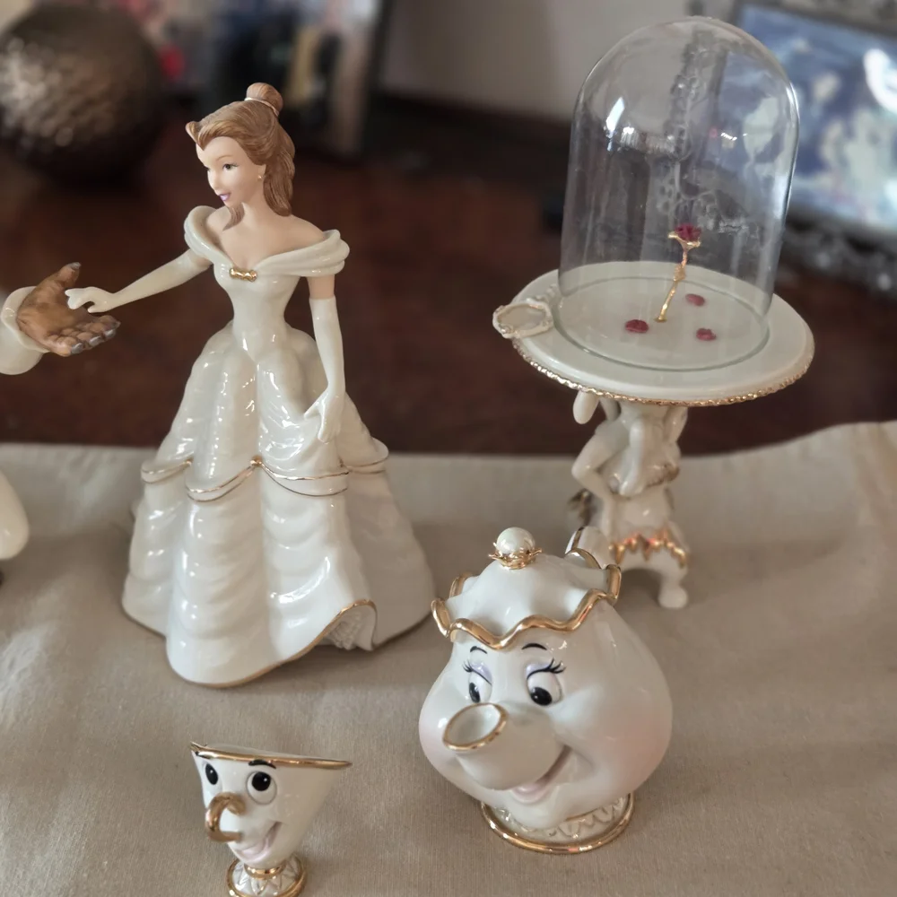 Lenox White and Gold Cake Topper Set